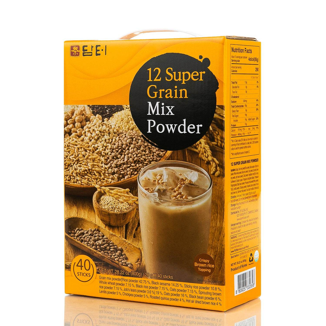 [Damtuh] 12 Super Grain Mix Powder / 담터 슈퍼곡물 12곡 미숫가루 (12 or 40)