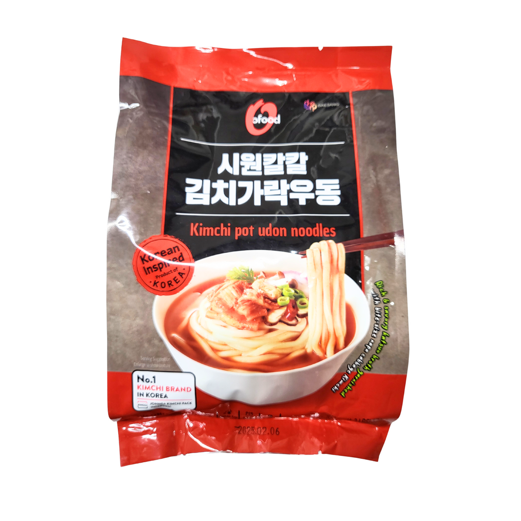오푸드 김치 가락 우동 (2인분, 570g)