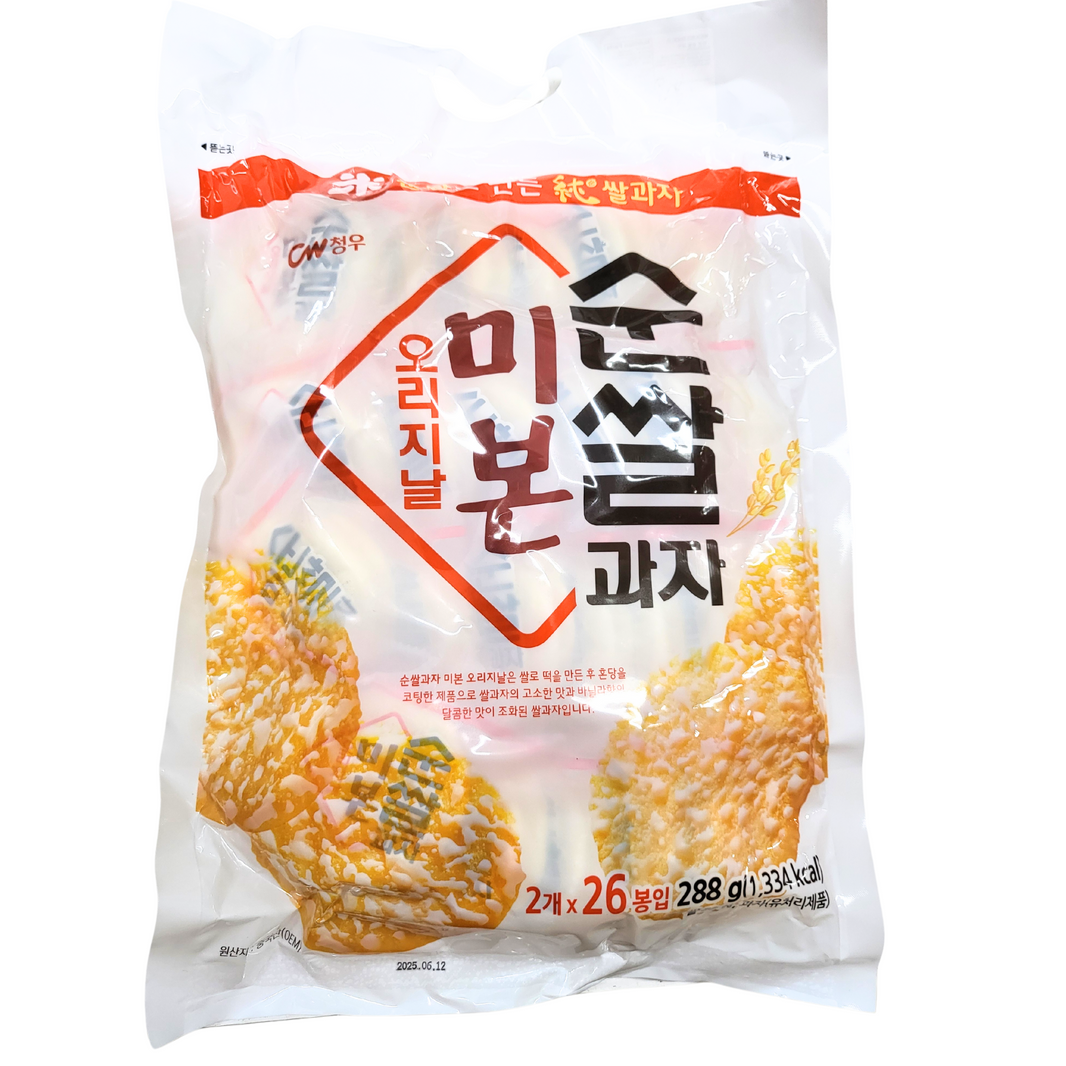 청우 오리지널 미본 순쌀과자 (288g)