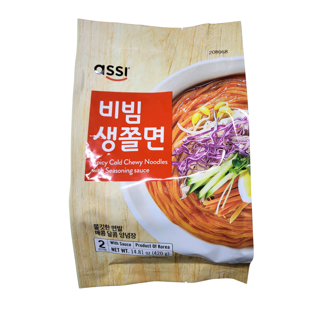 아씨 비빔 생 쫄면 (420g)