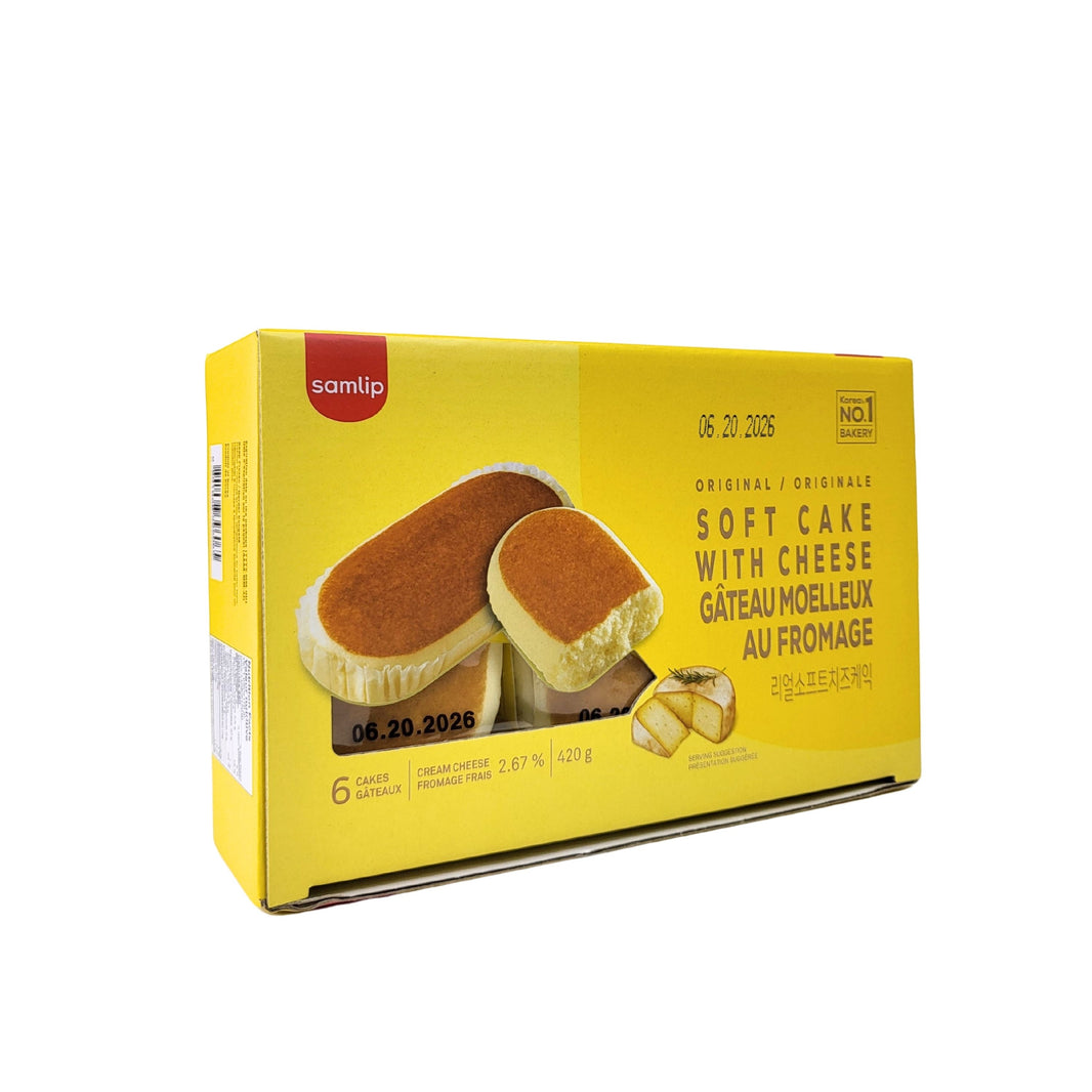 삼립 리얼 소프트 치즈 케이크 (420g, 6EA)