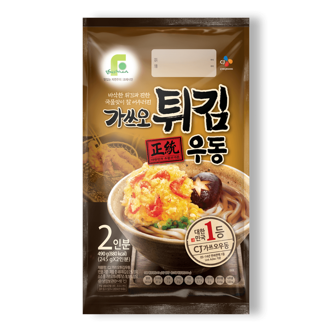 CJ 튀김 우동 (490g / 2인분)