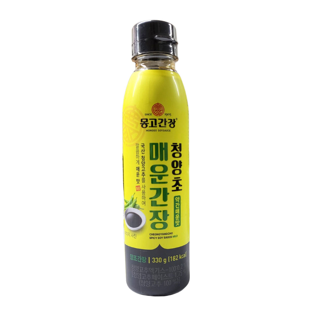 몽고간장 청양초 매운 간장 약간 매운맛 (330g)