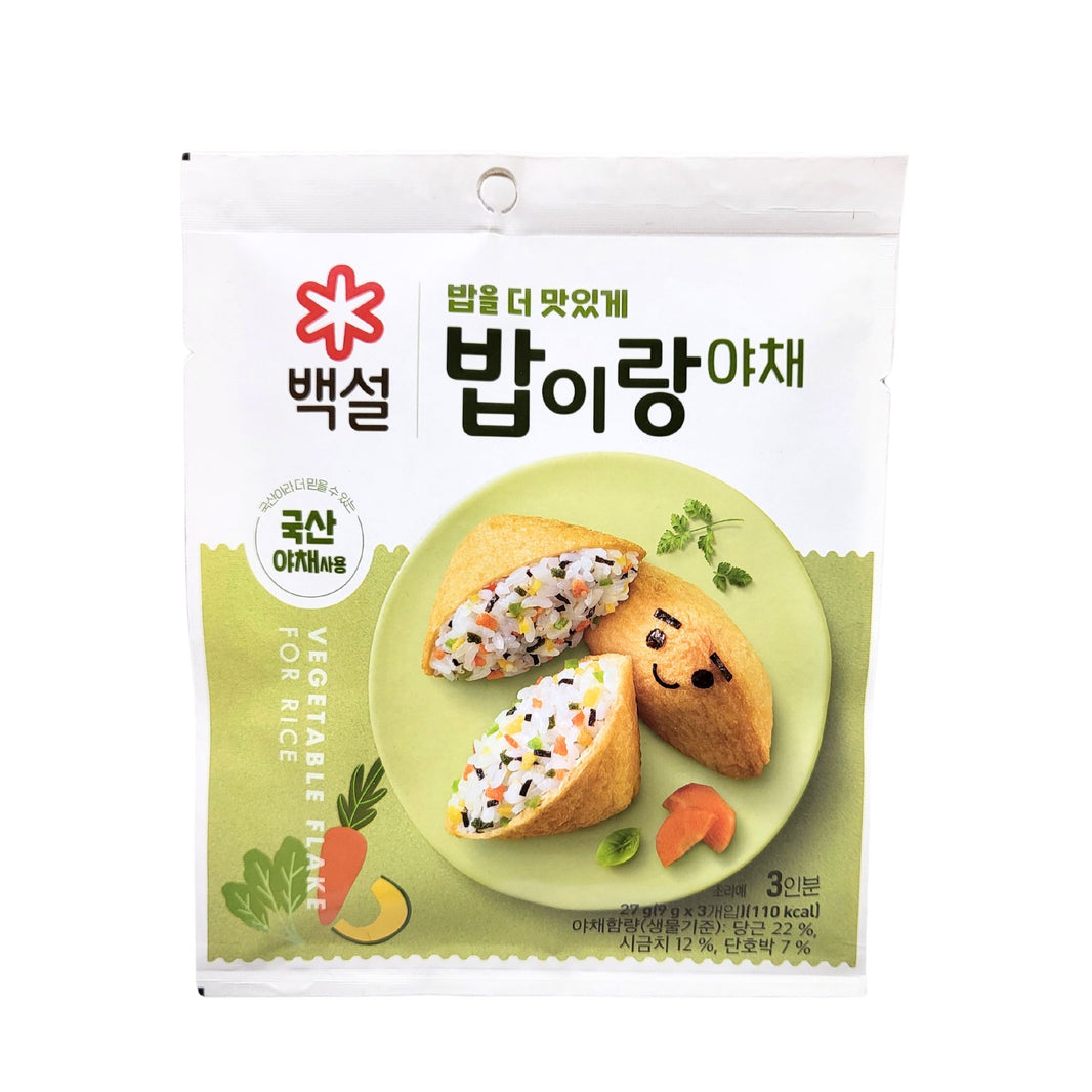 백설 밥을 더 맛있게, 밥이랑 야채 (27g /3인분)