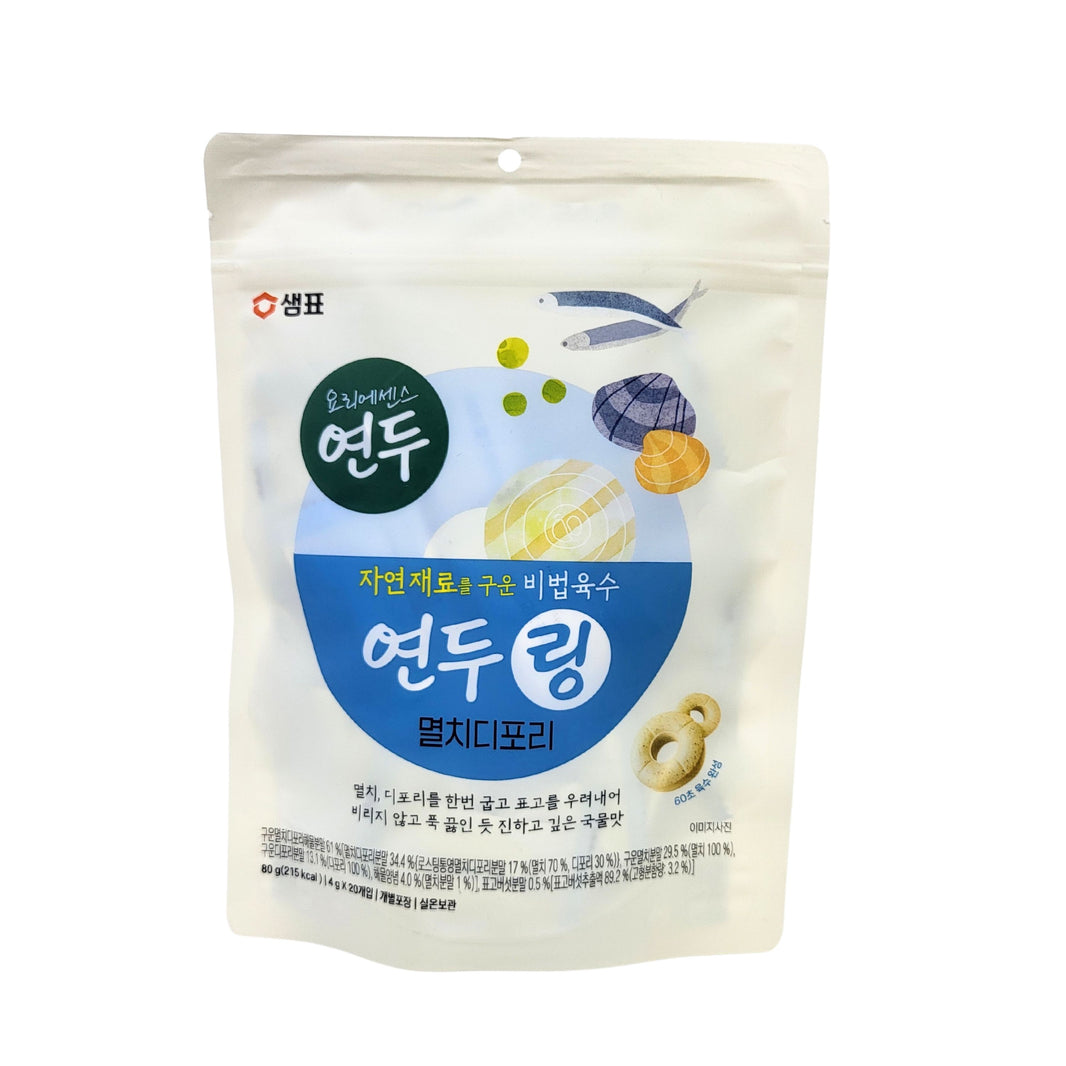 샘표 연두 링 코인육수 멸치 디포리 (80g)