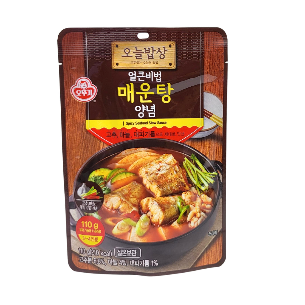 오뚜기 오늘밥상 얼큰 비법 매운탕 양념 (110g)
