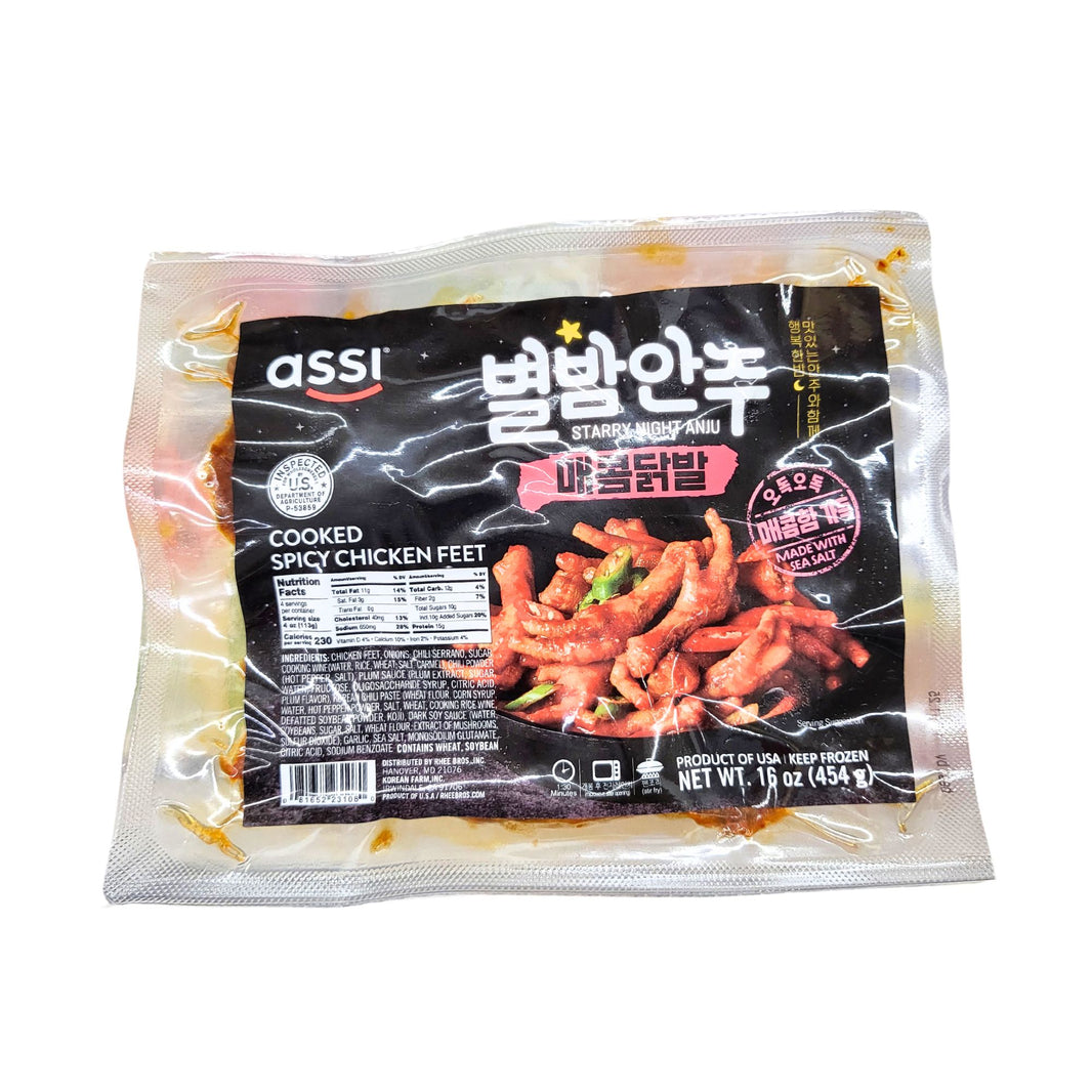 아씨 별밤 안주 매콤닭발 (454g)