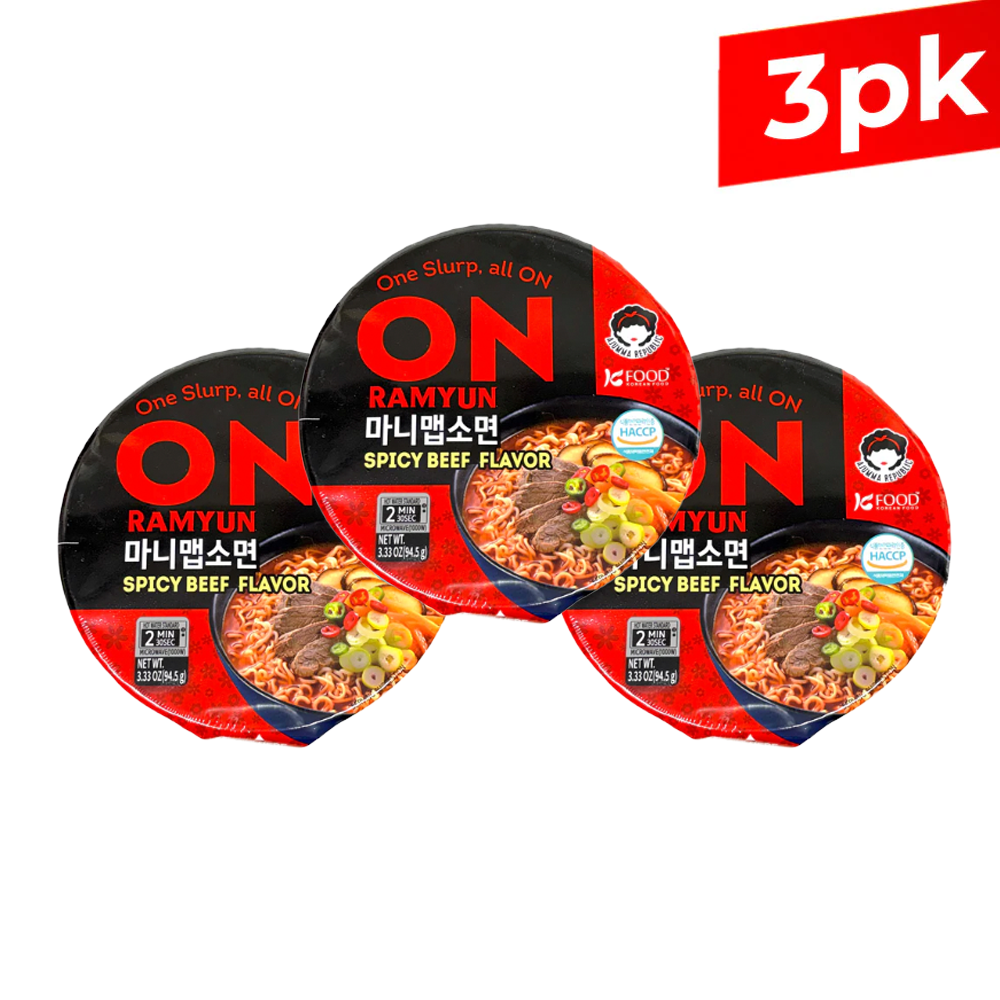 아주마리퍼블릭 온 마니맵소면 사발면 컵 (94.5g x3pk)