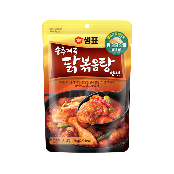 샘표 송추계곡 닭볶음탕 양념 (180g)