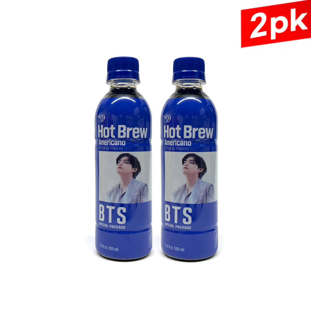 하이비 BTS 브이 스페셜 에디션 핫브루 아메리카노 커피 (350ml x2pk)