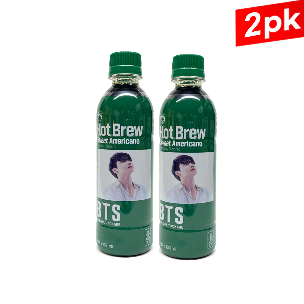 하이비 BTS 정국 스페셜 에디션 핫브루 스위트 아메리카노 커피 (350ml x2pk)