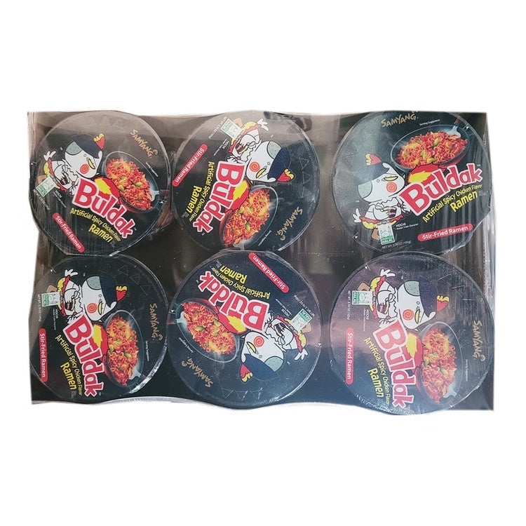 삼양 불닭볶음면 큰 컵 (6cups/Box)