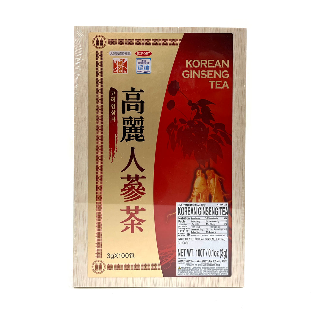 Korean Ginseng Tea / 고려 인삼차 선물 박스 (100pcs)