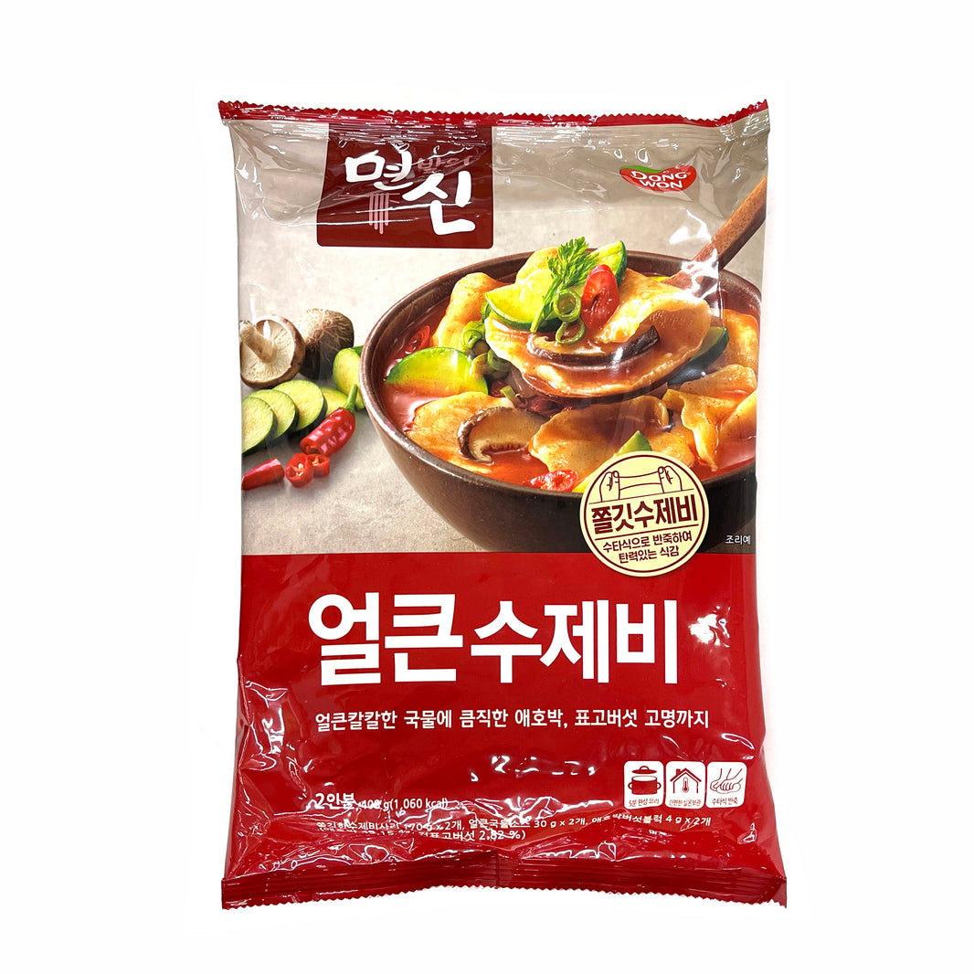 [Dongwon] Korean Style Pasta Spicy / 동원 얼큰 수제비 (408g)