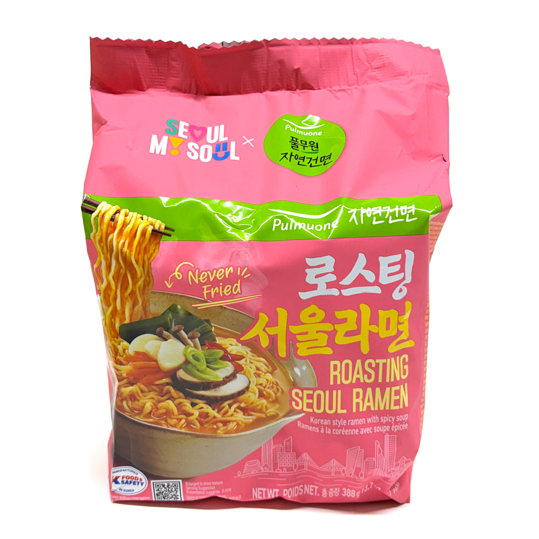 풀무원 자연건면 서울 라면 (4pks)