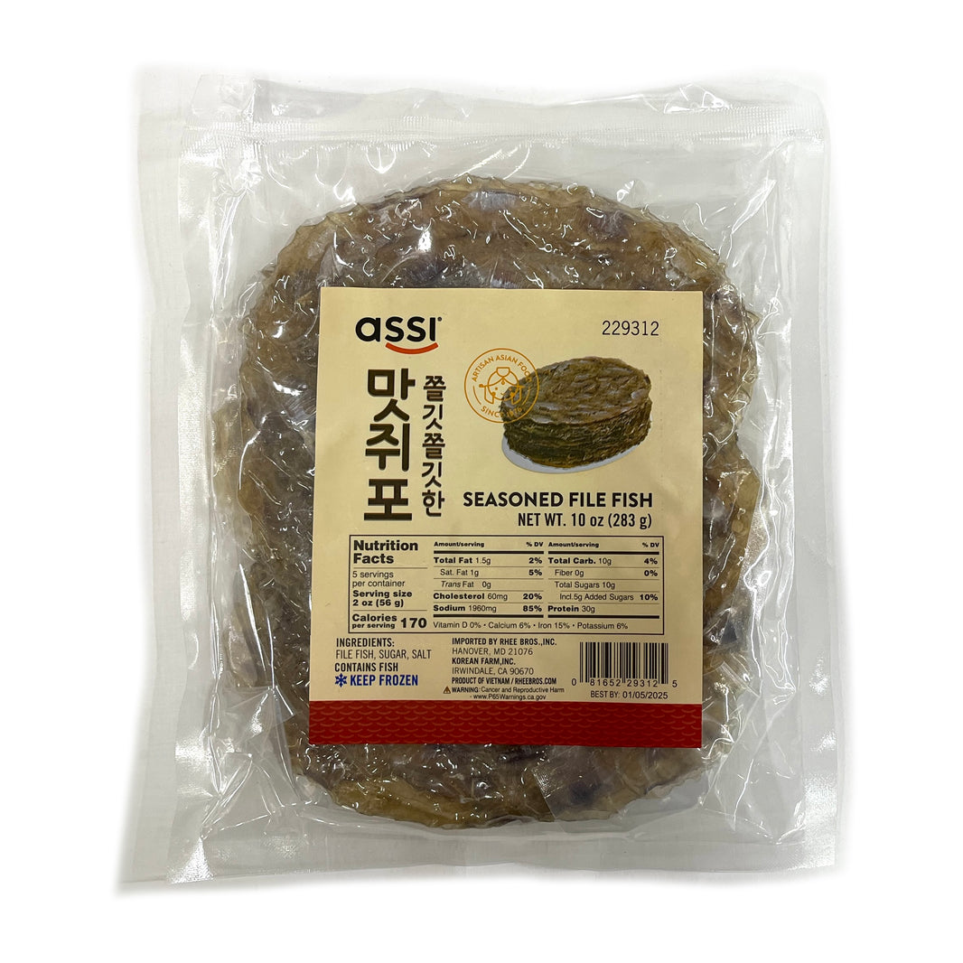 아씨 쫄깃쫄깃한 맛 쥐포 (283g)