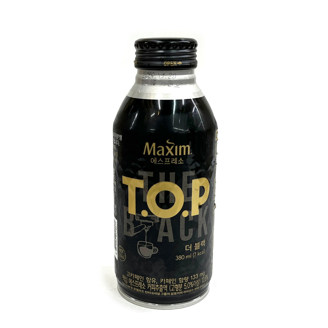 [Maxim] Espresso T.O.P Coffee The Black / 맥심 티오피 더 블랙 커피 (380ml)