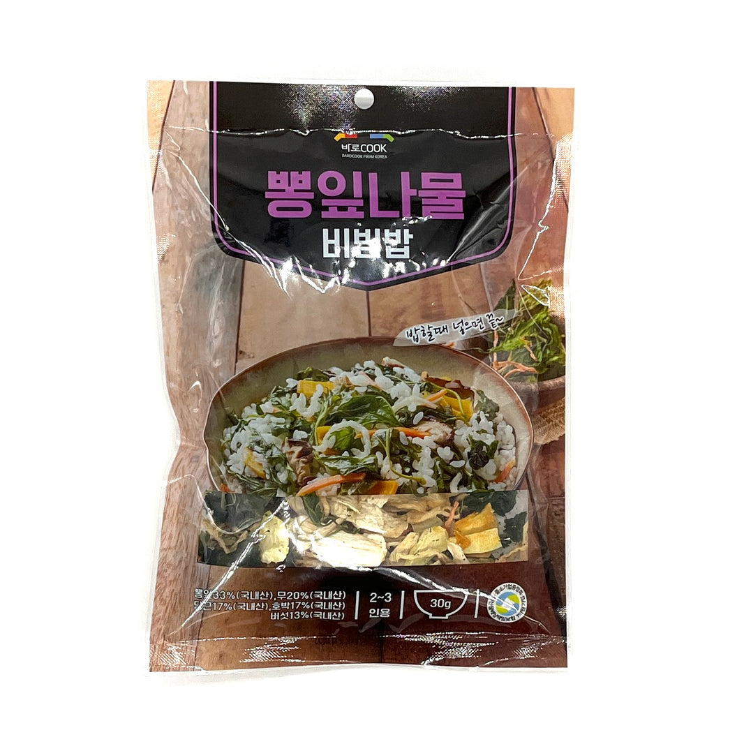 바로쿡 뽕잎 나물 비빔밥 (30g)