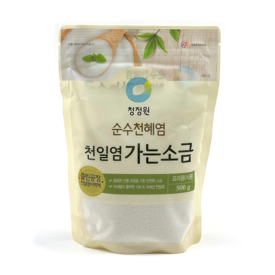 청정원 순수 천혜염 천일염 가는 소금 (500g)