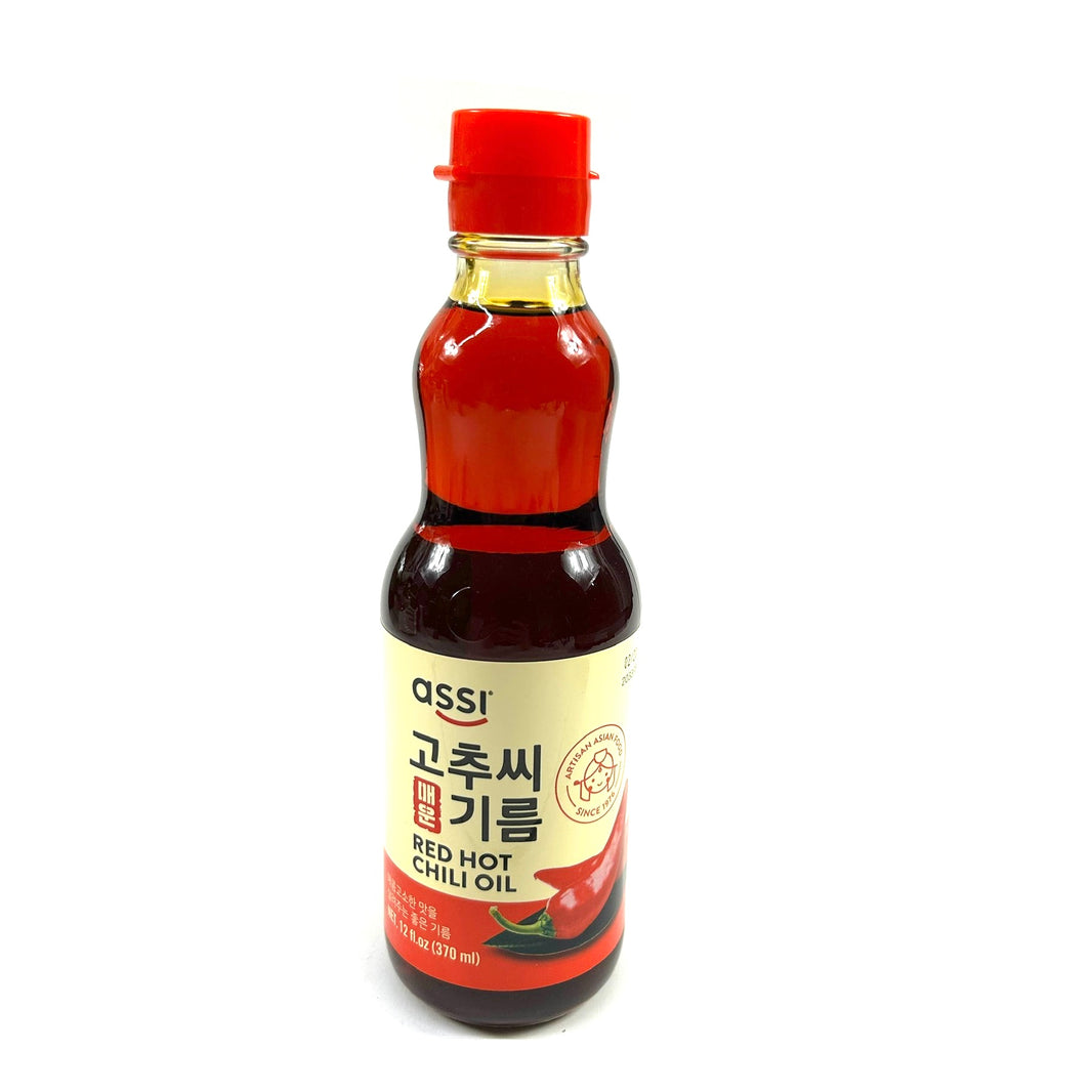 아씨 고추씨 매운 기름 (370ml)