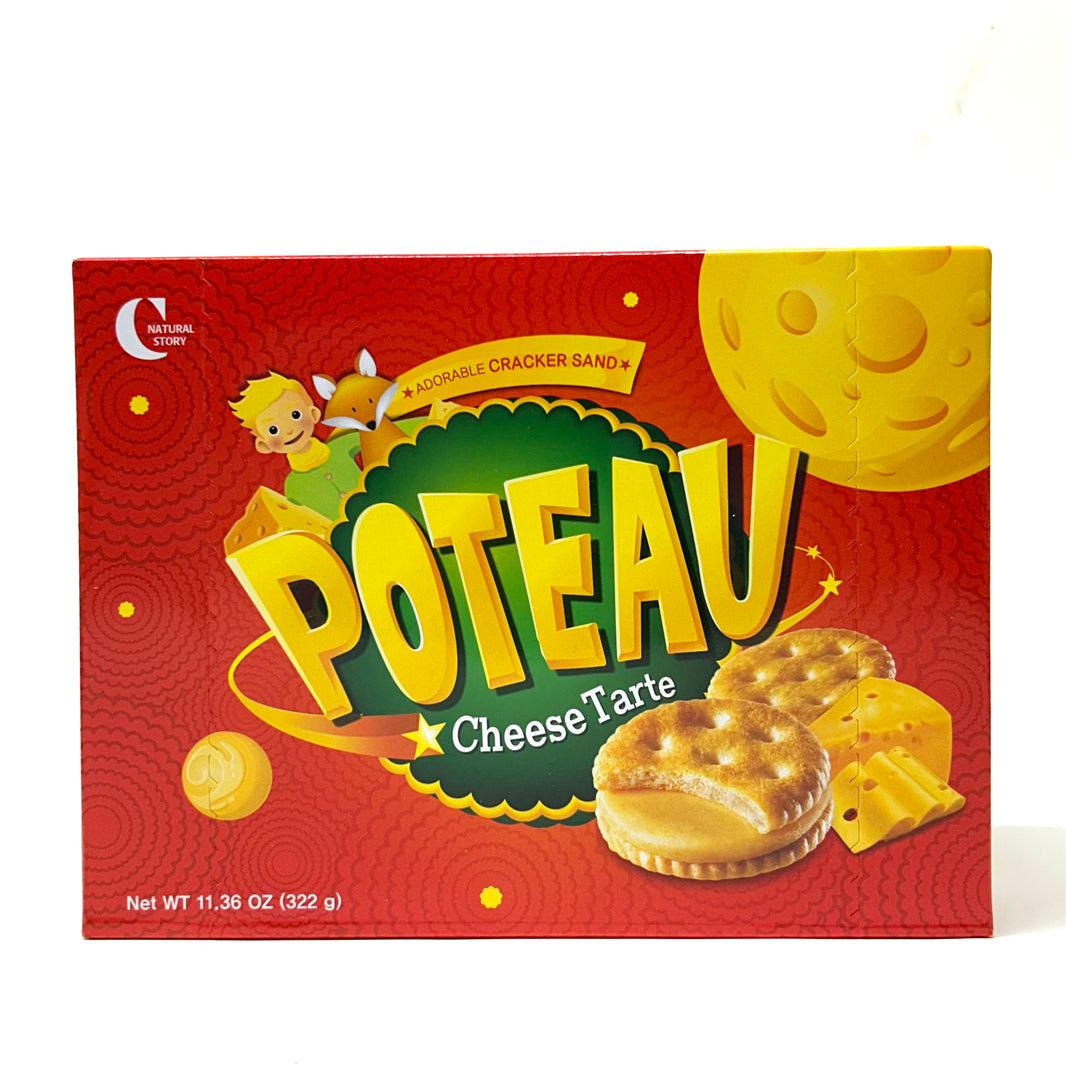 크라운 뽀또 치즈 타트 크레커 (322g)