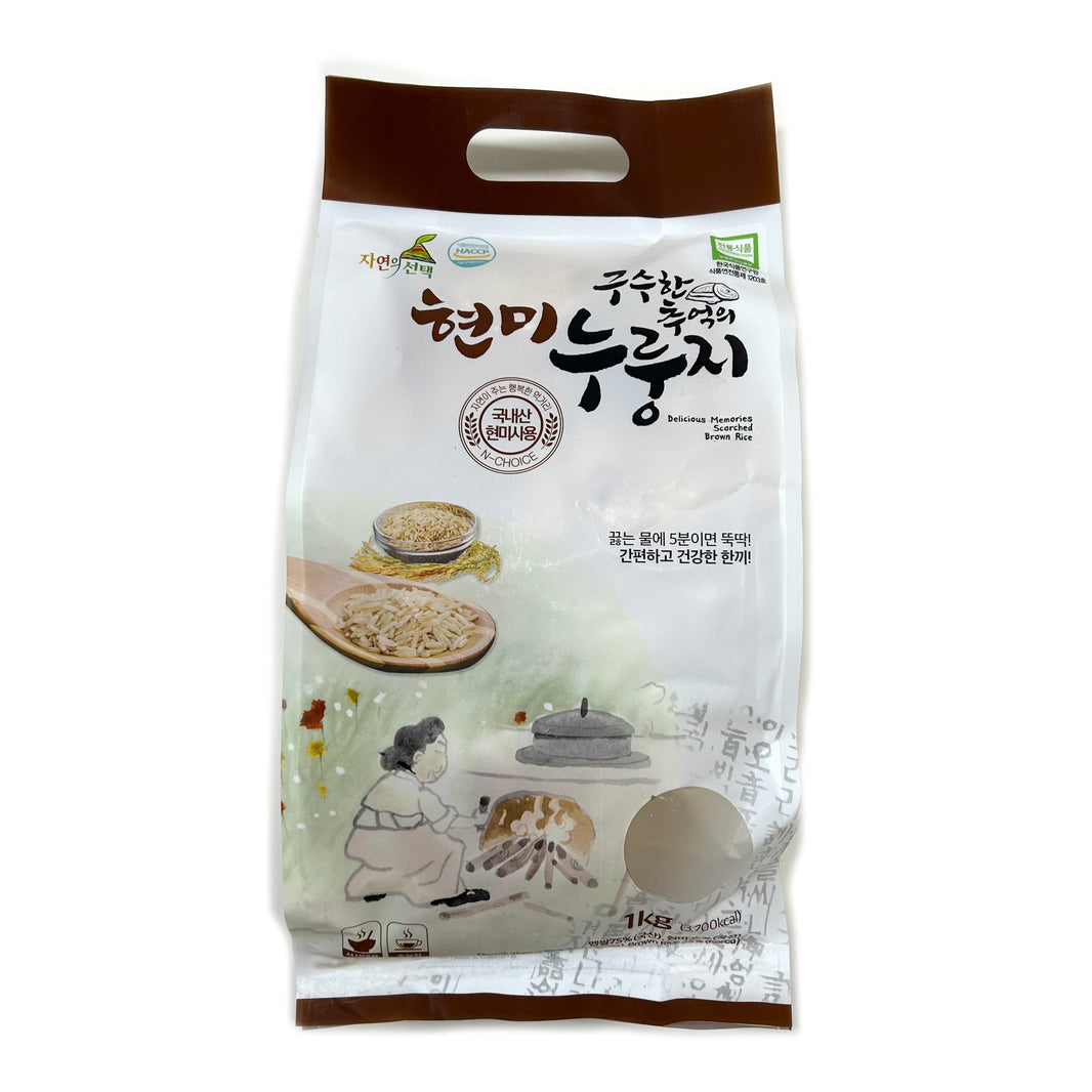 자연의선택 구수한 추억의 현미 누룽지 (1kg)