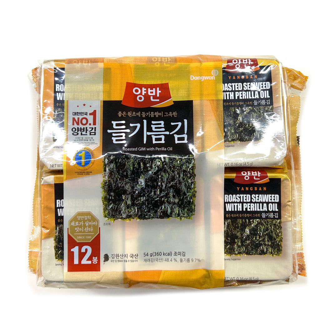 동원 양반 들기름김 도시락 김 (12pk)