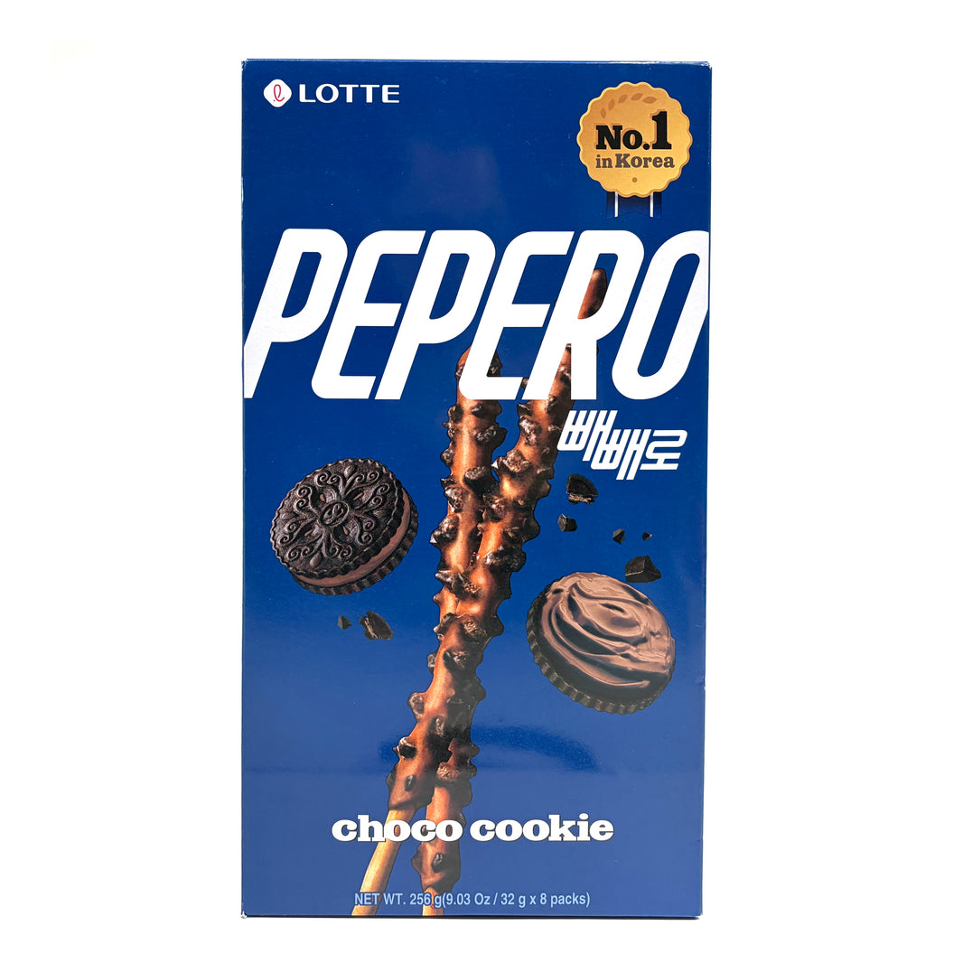 롯데 빼빼로 초코 쿠키 8 packs (256g)