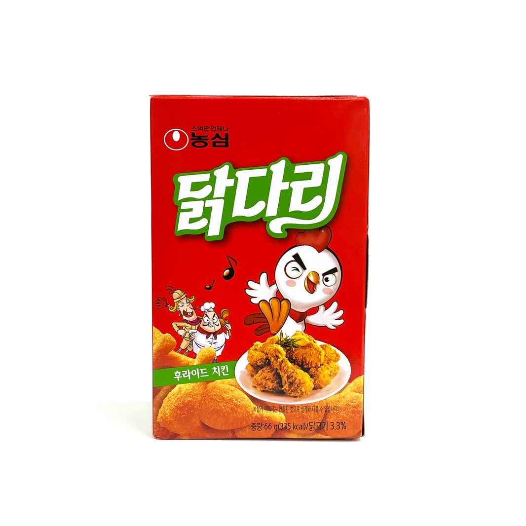 농심 닭다리 스낵 후라이드치킨 맛 (66g)