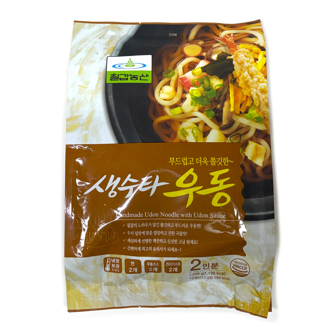 칠갑농산 면발장인 생수타 우동 (2인분 / 1kg)