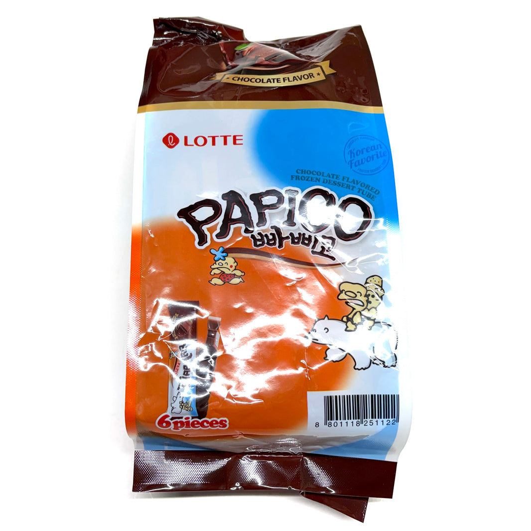 롯데 빠삐꼬 초코맛 (6pcs/pk)