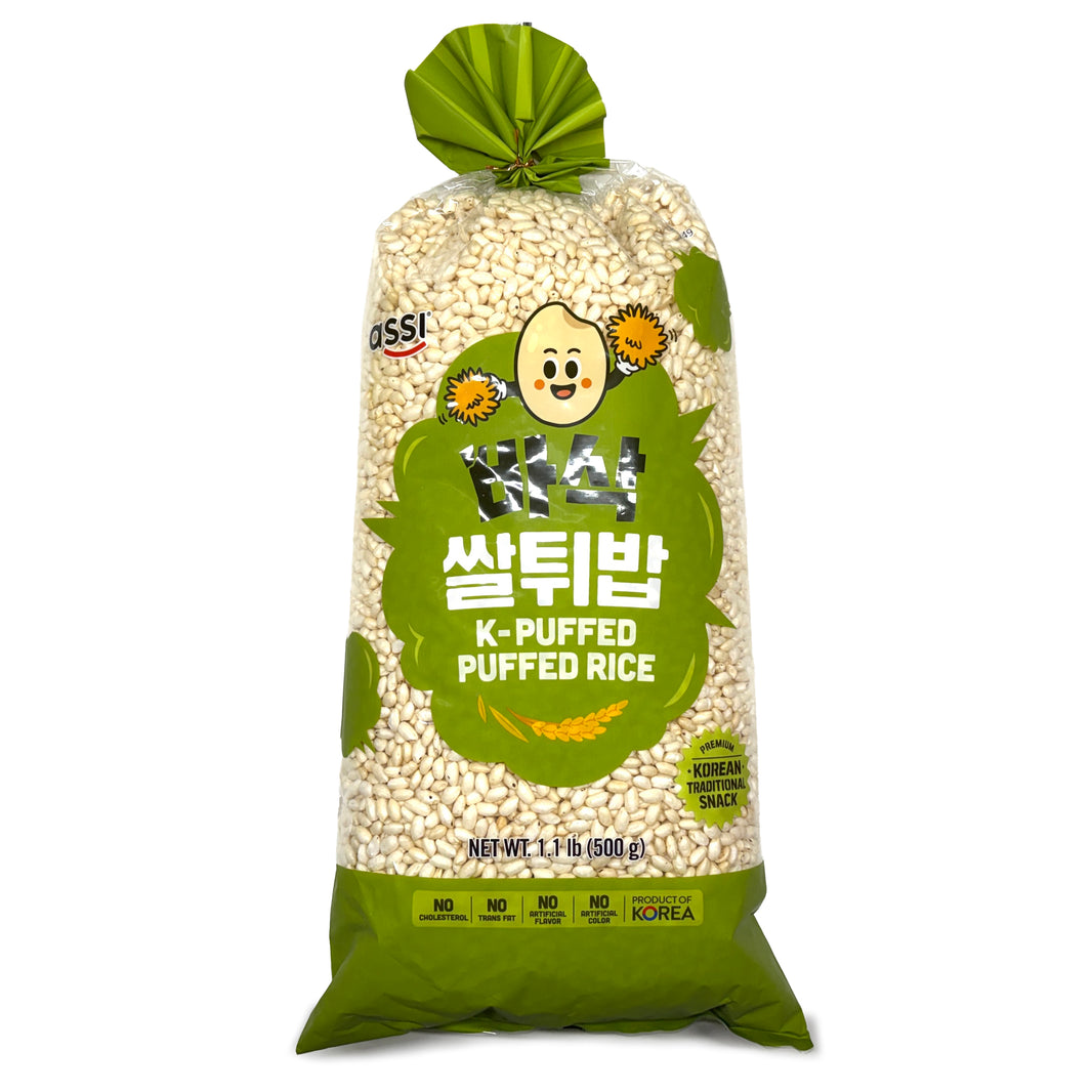 아씨 바삭 민속과자 쌀튀밥 스낵 (500g)