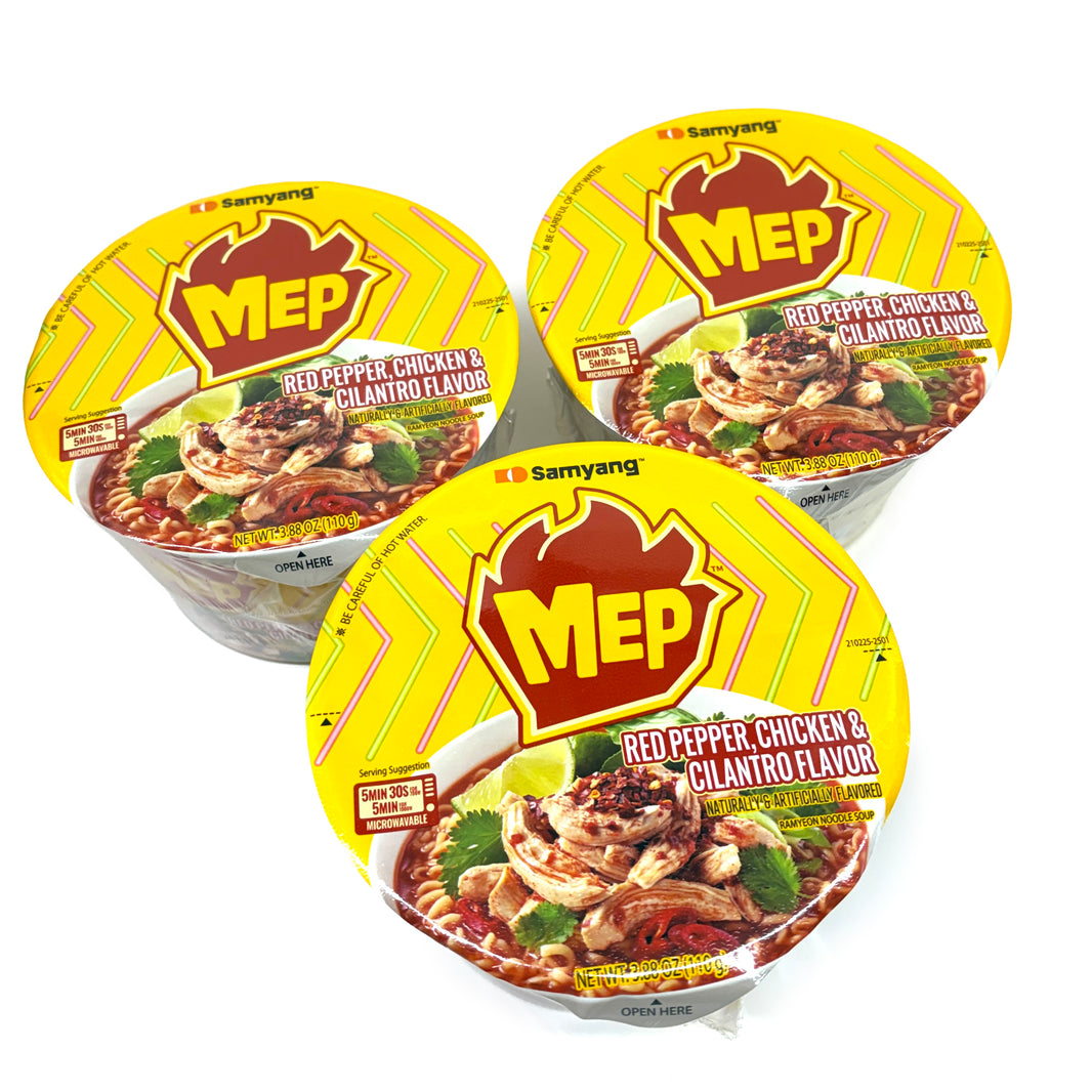 삼양 맵 사발면 큰컵 닭고기 맛 컵라면 (110g x 3pk)