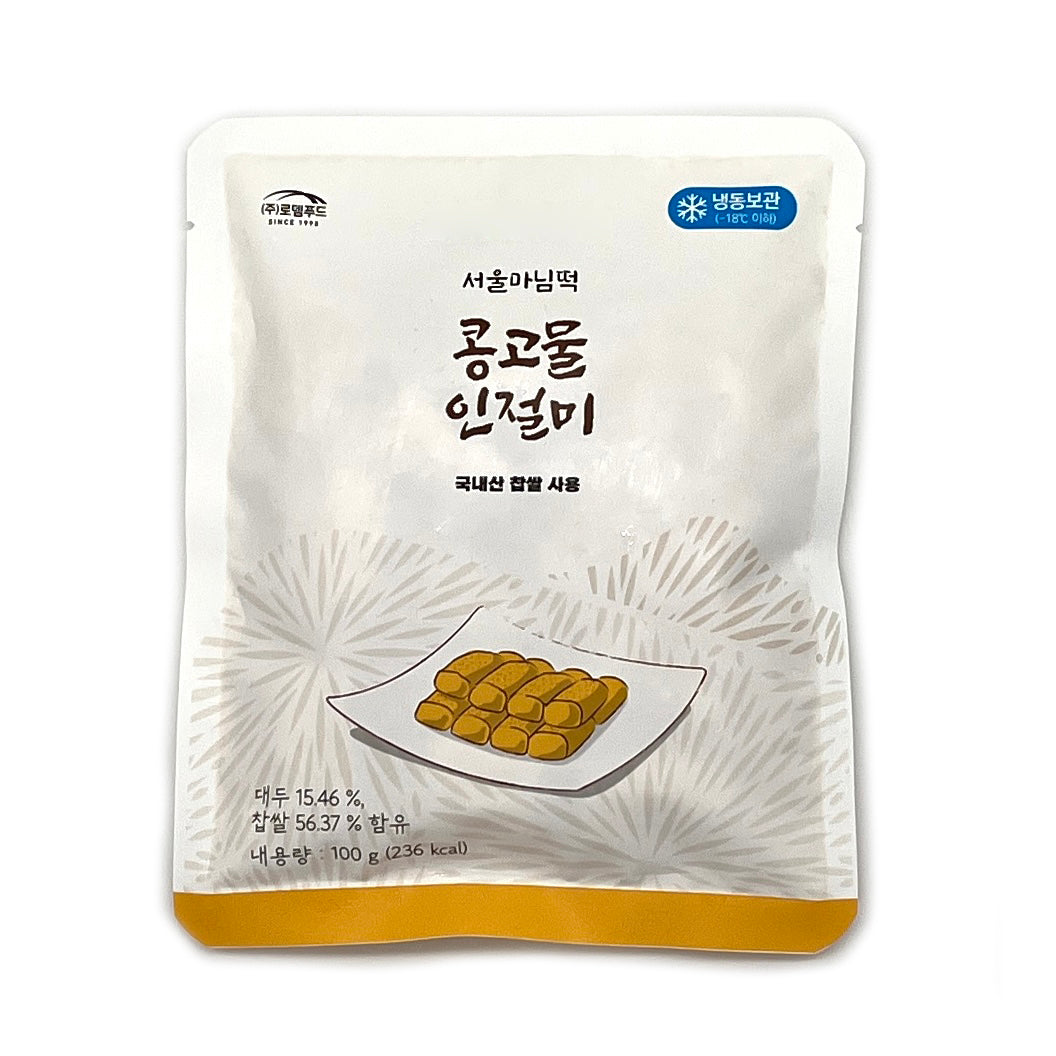 [Rodem] Seoul Madam Rice Cake Soybean Injeolmi / 로뎀 서울 마님 떡 콩고물 인절미 (100g x3)