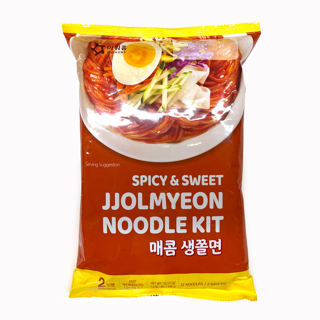 아워홈 손수 매콤 생 쫄면 (430g/2인분)
