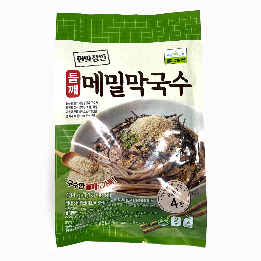 칠갑농산 면발장인 들깨 메밀 막국수 (2인분 / 434g)