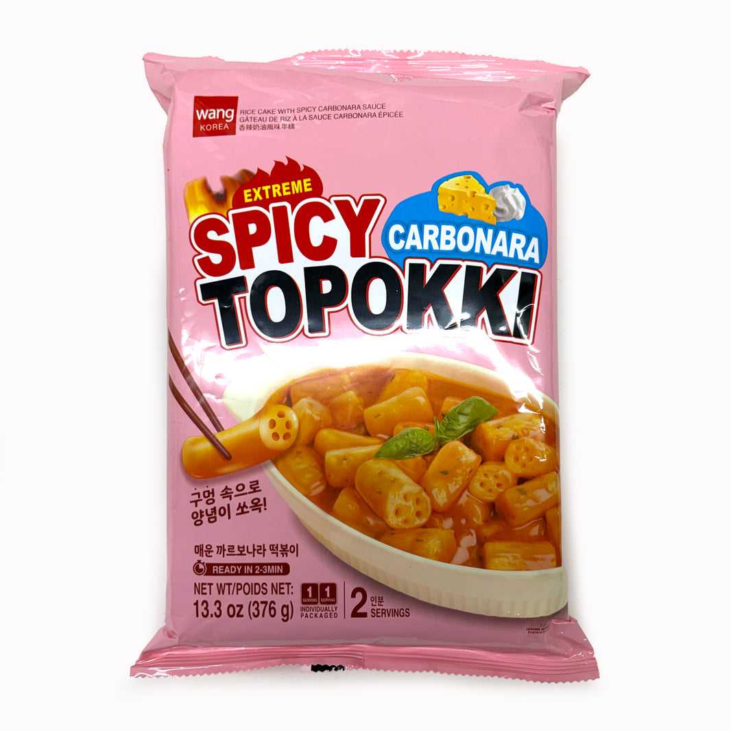 왕 매운 까르보나라 떡볶이 (376g)
