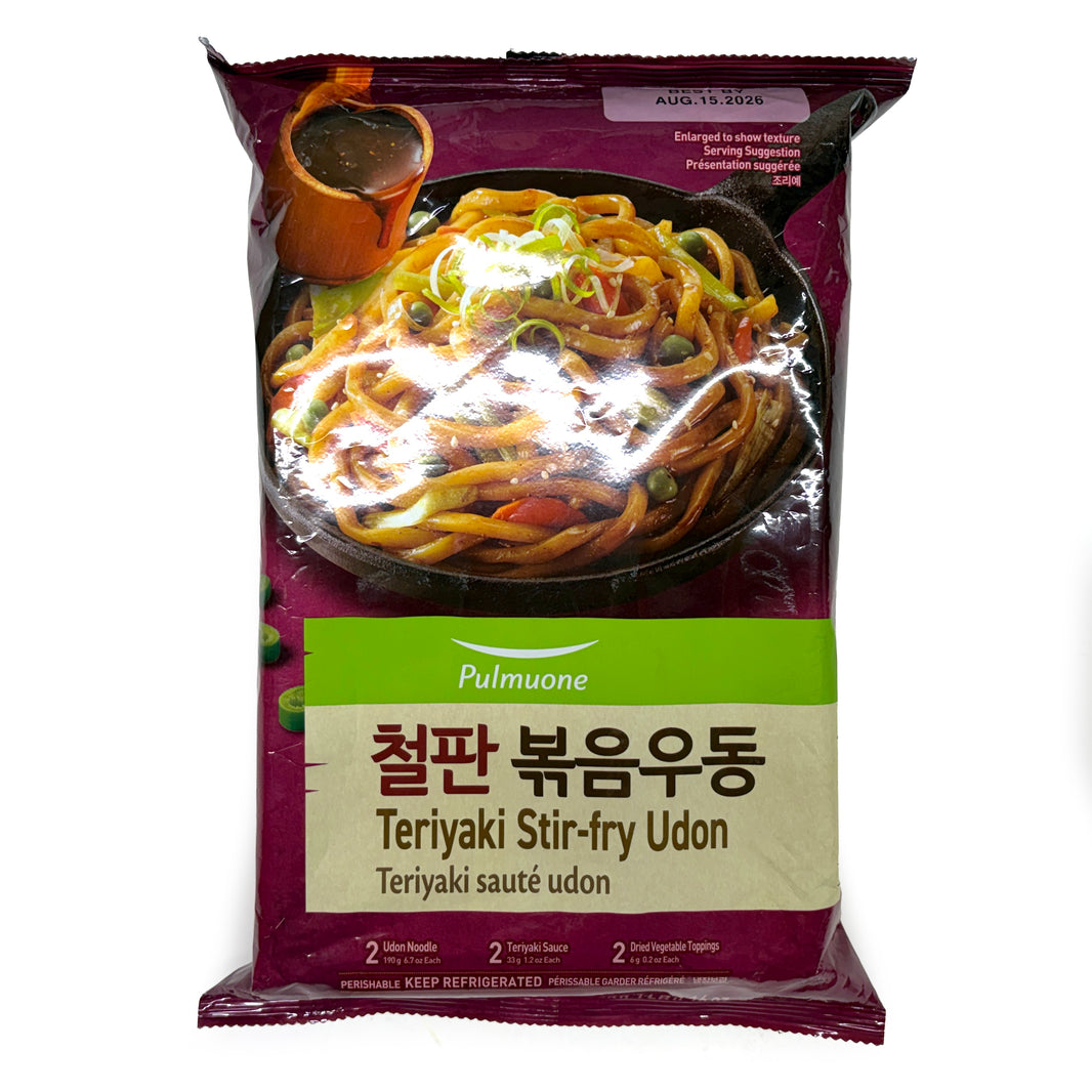 풀무원 철판 볶음 우동 (458g/2인분)