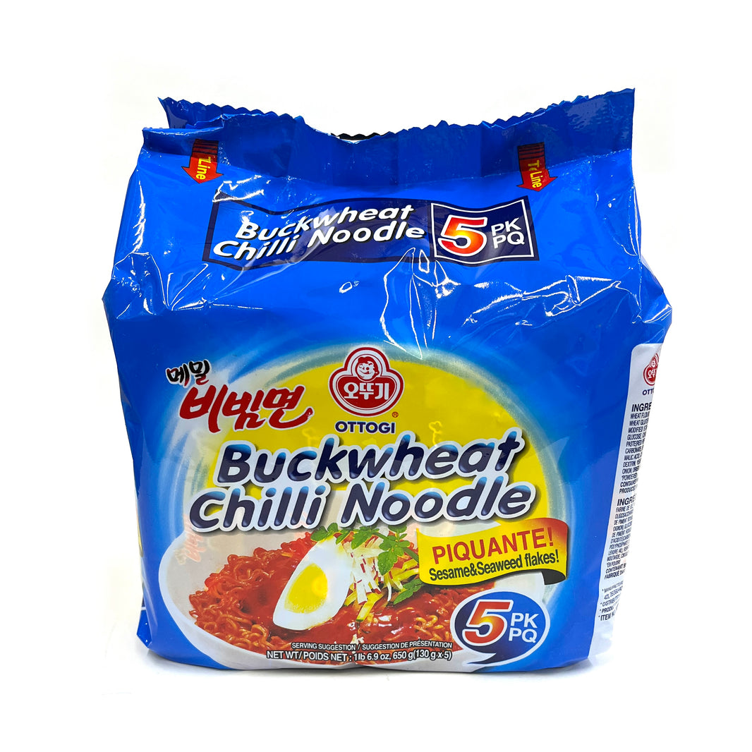 [Ottogi] Buckwheat Chilli Noodles / 오뚜기 메밀 비빔면 (5pks)