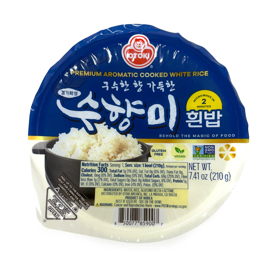 오뚜기 경기화성 구수한 향 가득 수향미 흰밥 백미 밥 (210g x3pk)