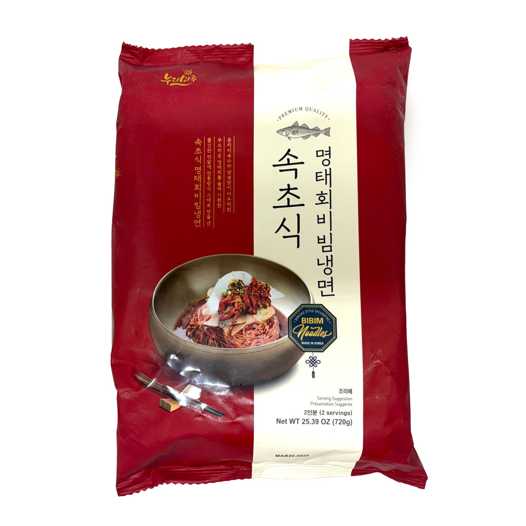 누리마루 속초식 명태 회냉면 비빔 냉면 (2인분 / 720g)