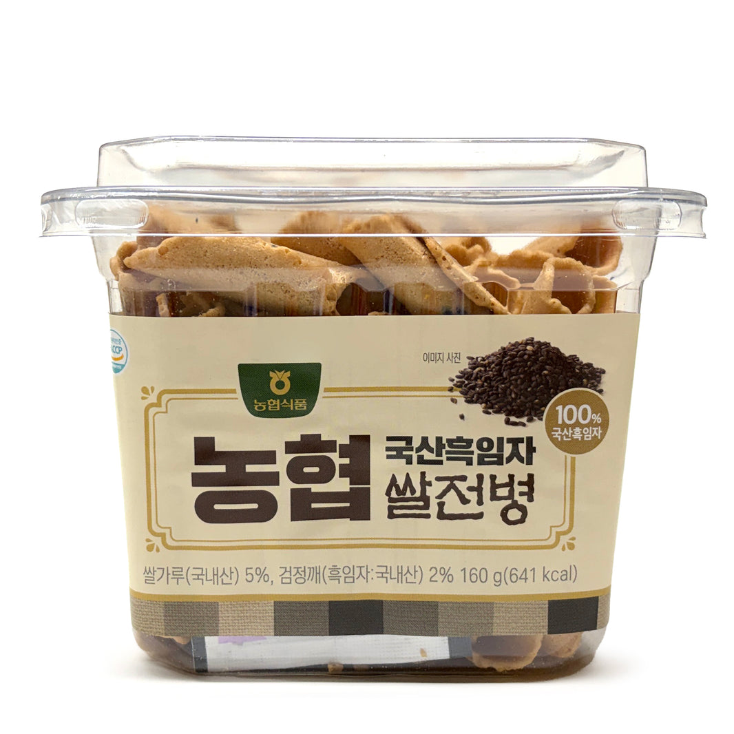 농협 국산 흑임자 쌀 전병 쌀전병 (160g)