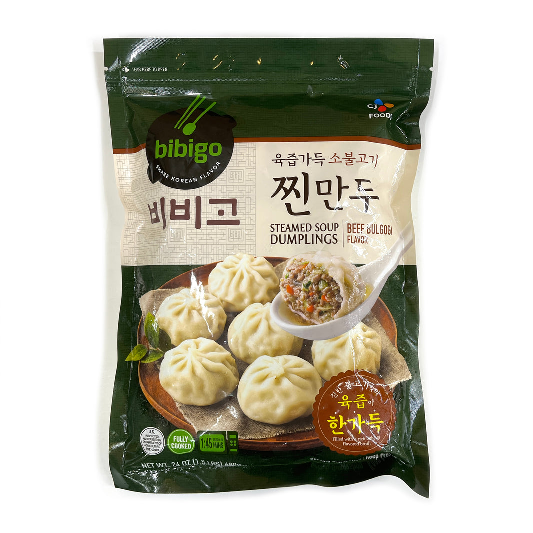 비비고 육즙가득 소불고기 찐만두 (1.5lb)