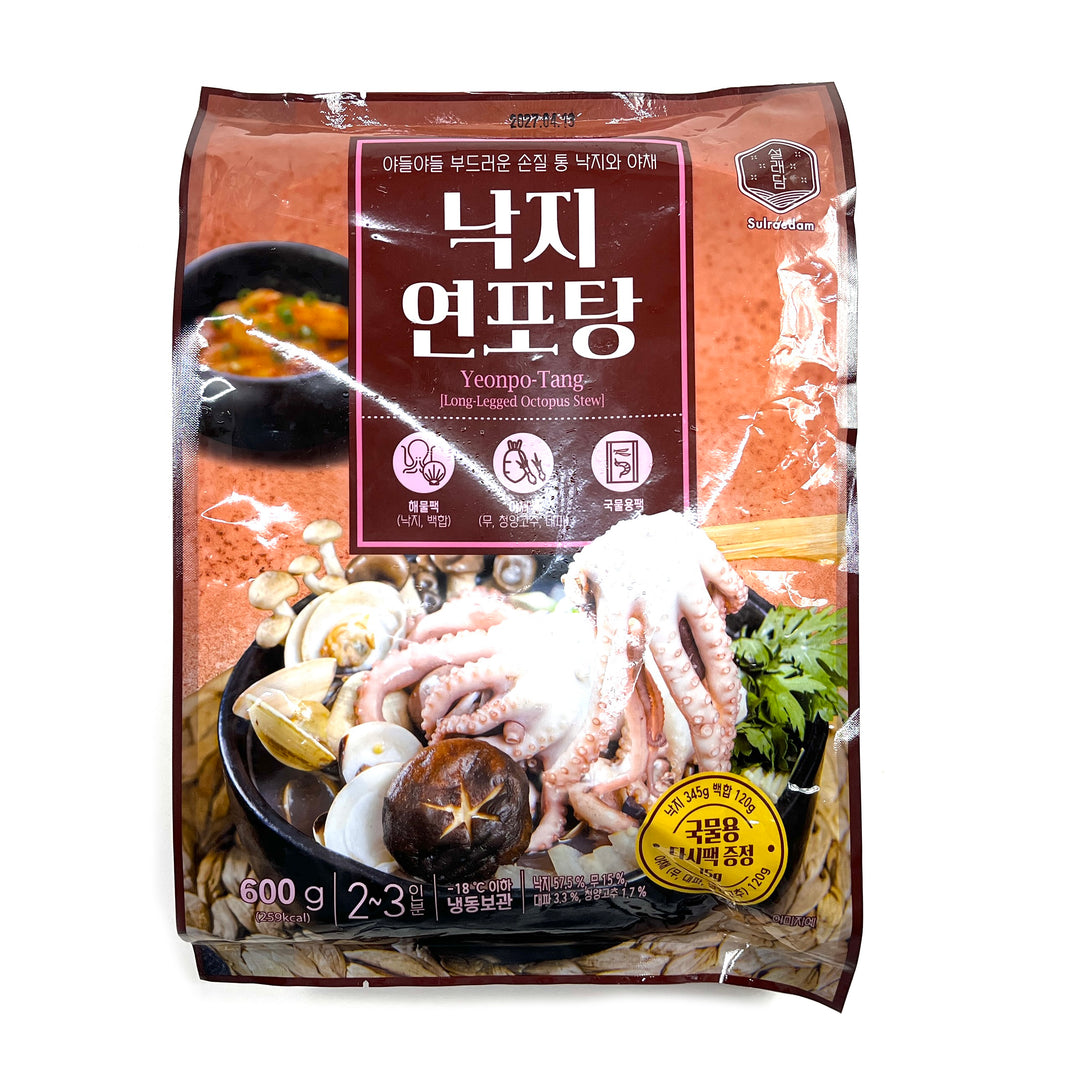 설래담 낙지 연포탕 (600g)
