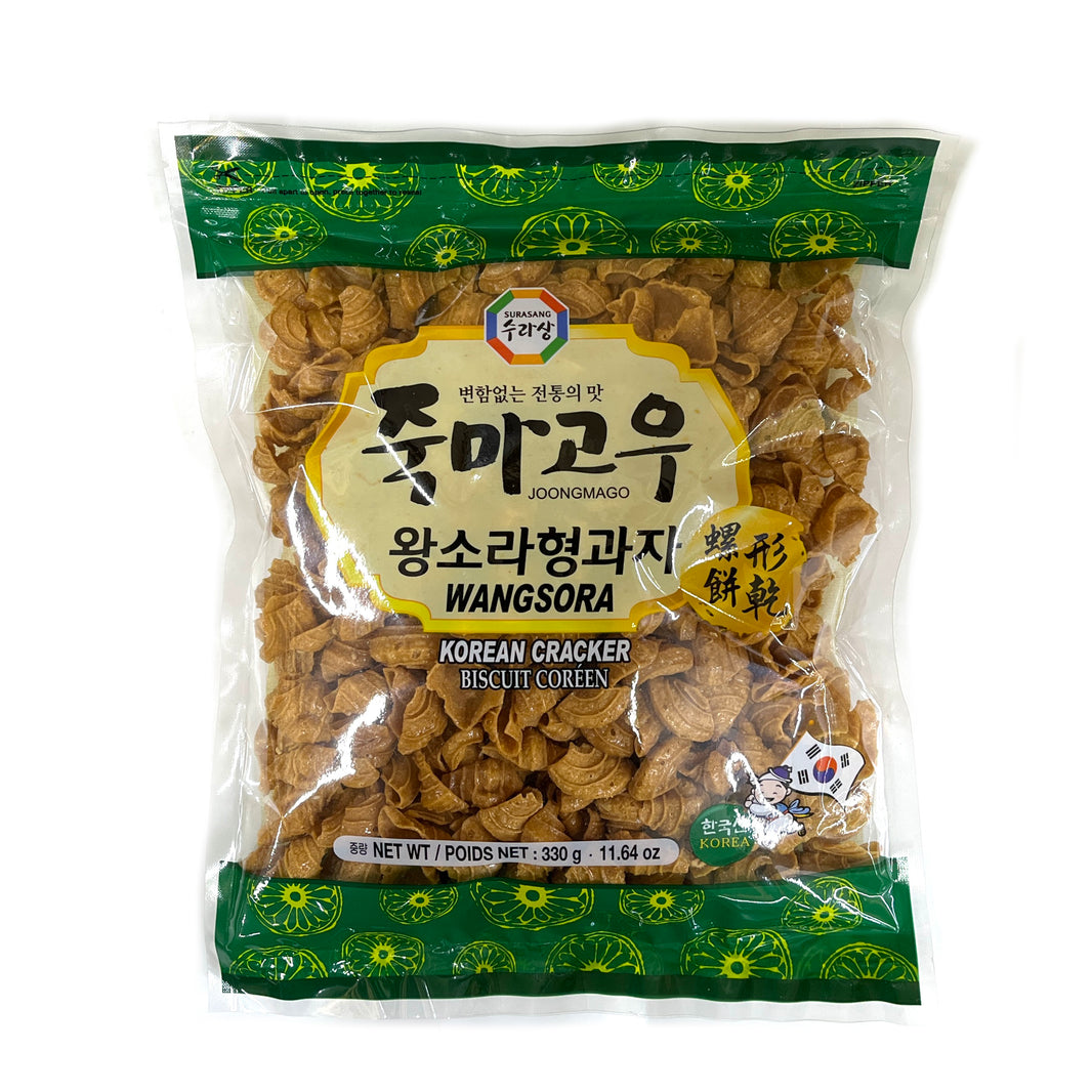 [Surasang] Joongmago Wangsora Snack / 수라상 죽마고우 왕소라형과자 스낵 (330g)