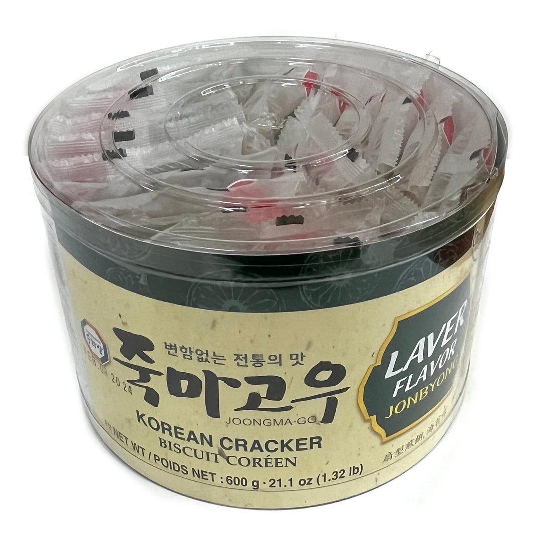 [Surasang] Korean Cracker Jonbyong Laver / 수라상 죽마고우 김맛 전병 (600g)
