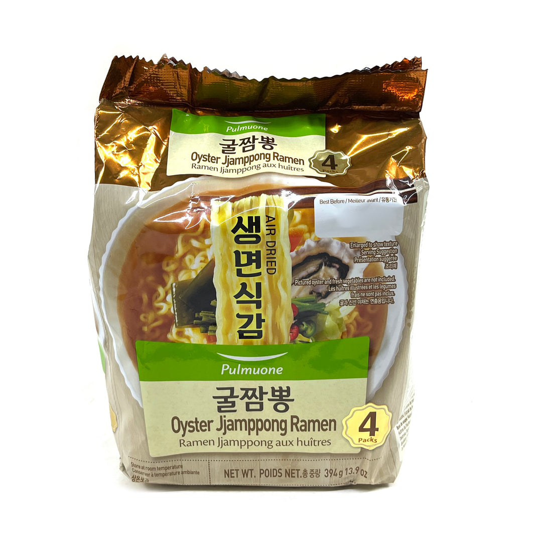 풀무원 생면식감 굴짬뽕 라면 (4pks)