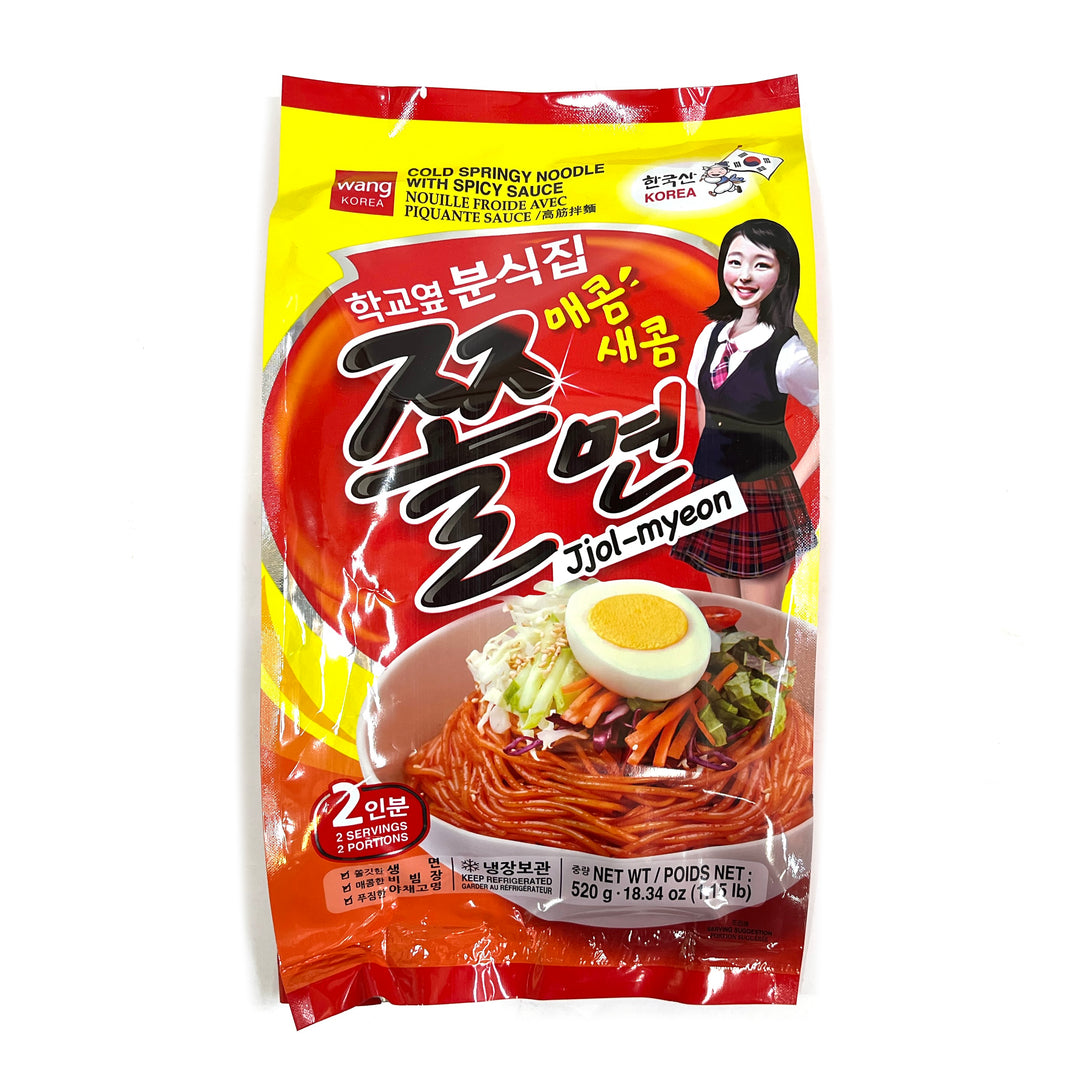 [Wang] Fresh Spicy Chewing Noodle/왕 학교옆 분식집 매콤새콤 쫄면 (540g)