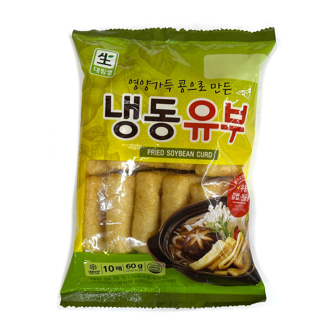 [SINMI] Fried Soybean Curd / 신미 영양가득 콩으로 만든 냉동 유부 (60g)