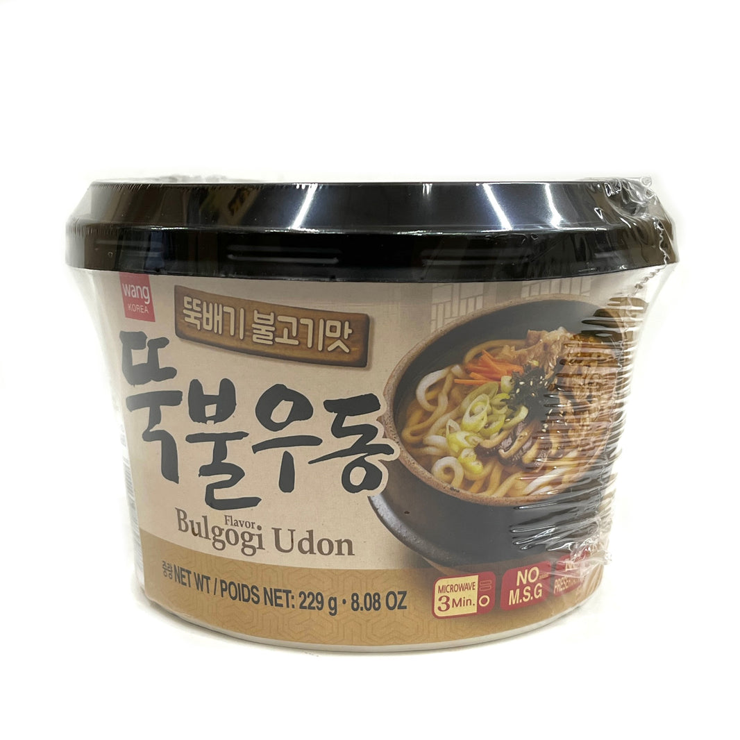 왕 뚝배기 불고기맛 뚝불 우동 컵 (229g)